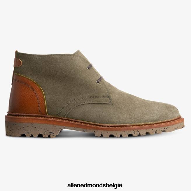 Heren Allen Edmonds ontdekking chukka laars kruidnagel suède HDSF45347