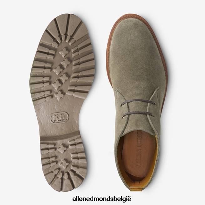 Heren Allen Edmonds ontdekking chukka laars kruidnagel suède HDSF45347