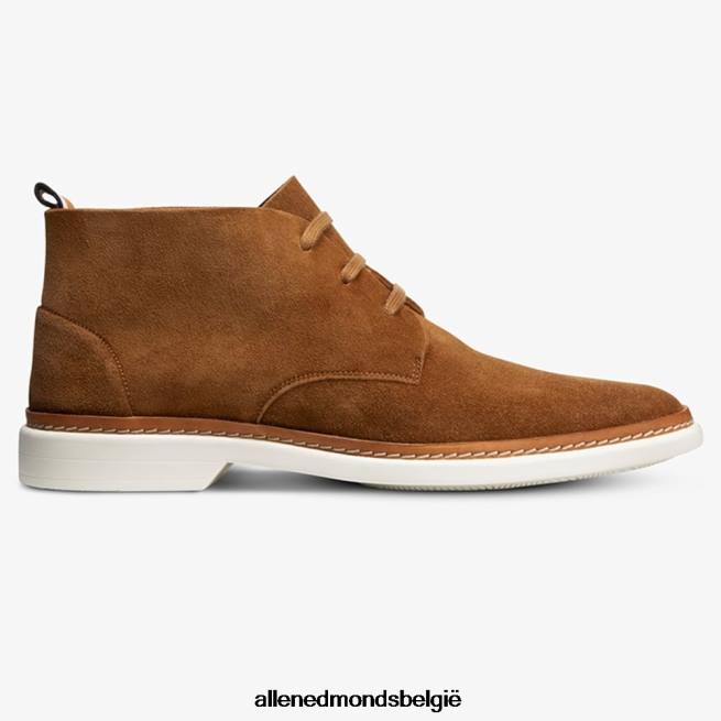 Heren Allen Edmonds wilde suède chukka eikel lichtbruin HDSF45430