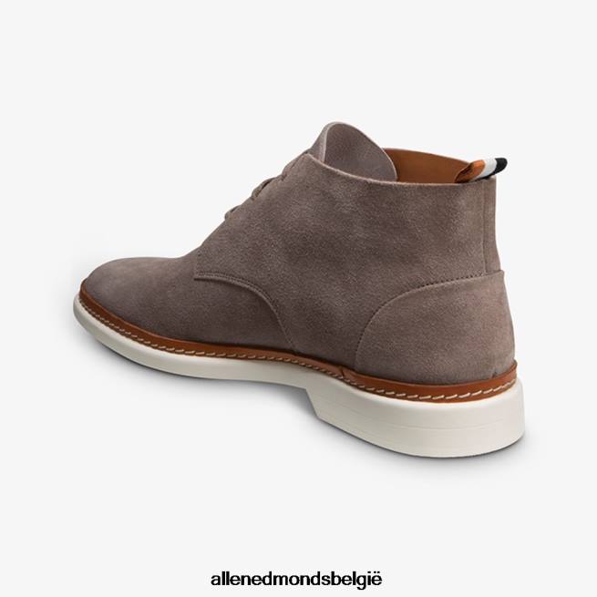 Heren Allen Edmonds wilde suède chukka tin grijs HDSF4596