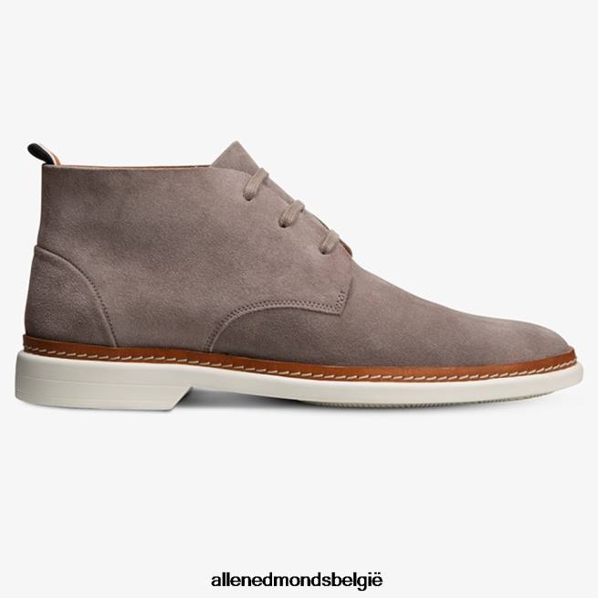 Heren Allen Edmonds wilde suède chukka tin grijs HDSF4596