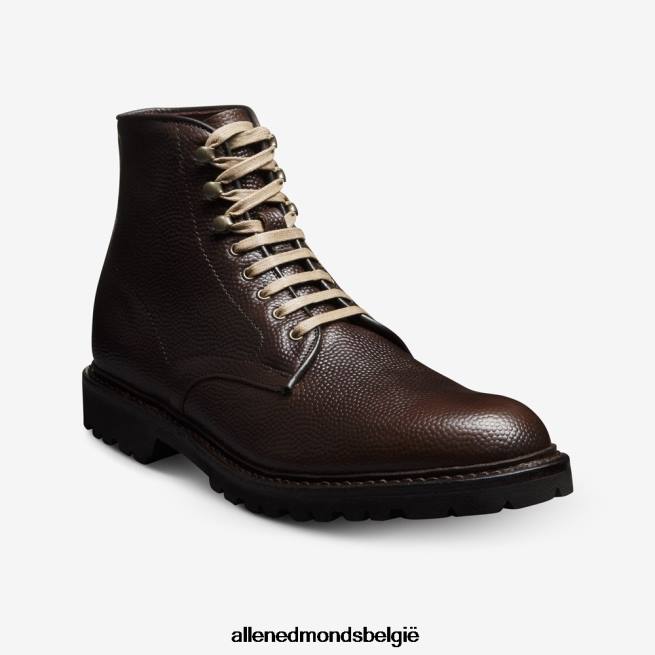 Heren Allen Edmonds higgins mill graan voetbalschoen bruin HDSF4589