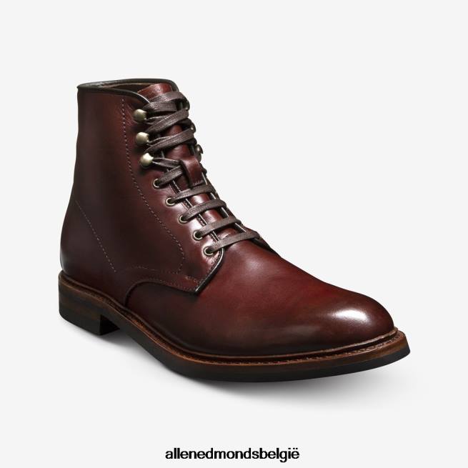 Heren Allen Edmonds higgins mill weerbestendige laars chili chromexcel leer HDSF4525