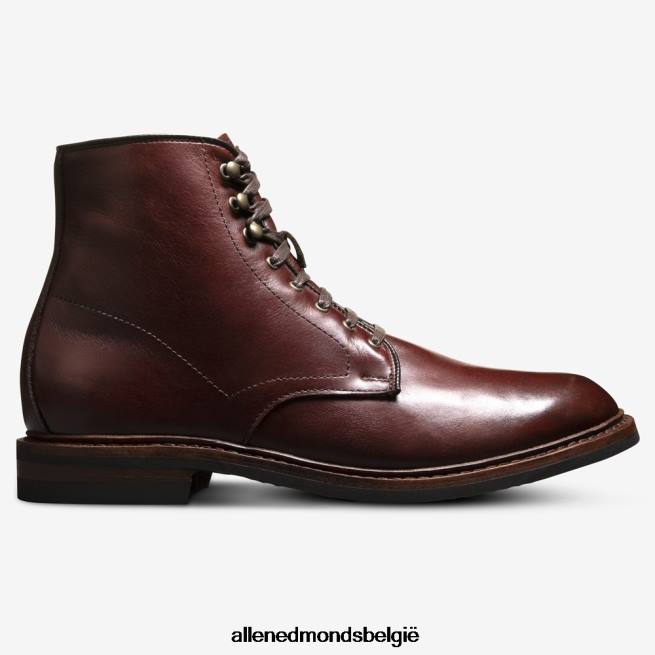 Heren Allen Edmonds higgins mill weerbestendige laars chili chromexcel leer HDSF4525