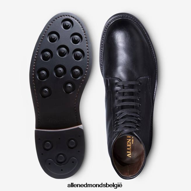 Heren Allen Edmonds higgins mill weerbestendige laars zwart duits leer HDSF45281