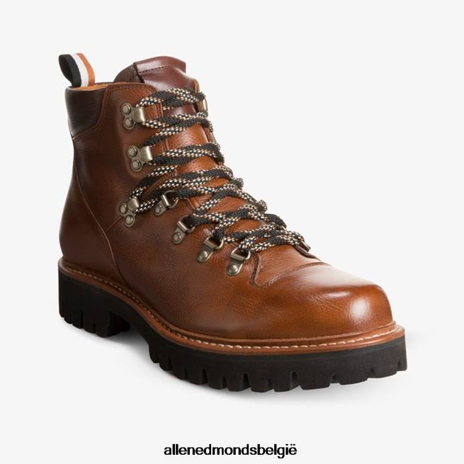 Heren Allen Edmonds Aspen wandelaar weerbestendige noppenlaars bruin graan HDSF4574