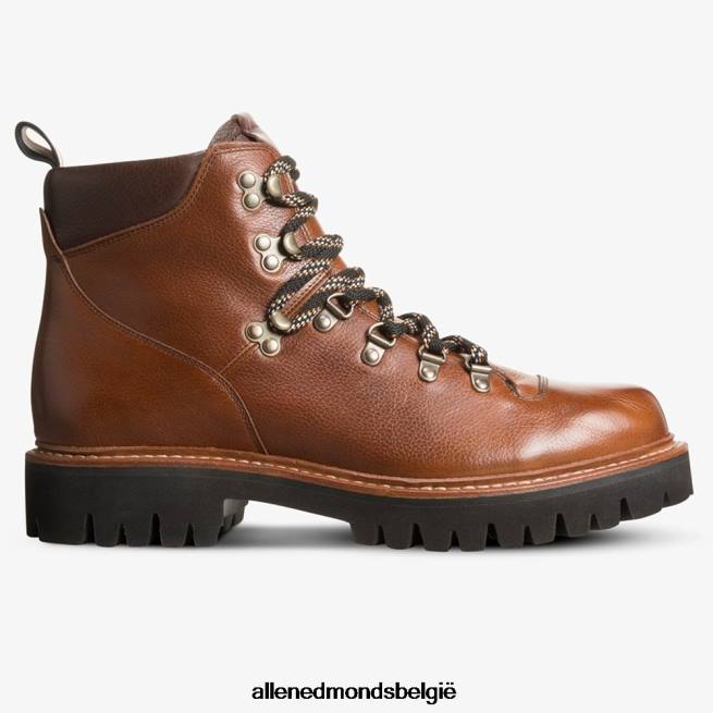 Heren Allen Edmonds Aspen wandelaar weerbestendige noppenlaars bruin graan HDSF4574
