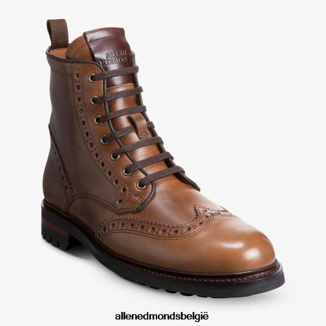 Heren Allen Edmonds Chapman weerbestendige wingtip laars natuurlijk HDSF45136