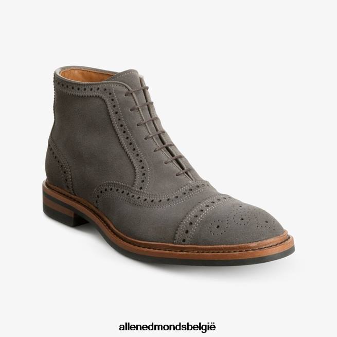 Heren Allen Edmonds Hamilton weerbestendige oxford geklede laars magneet grijs suède HDSF45342