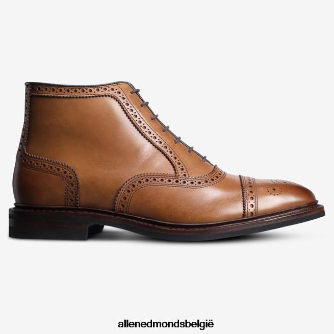 Heren Allen Edmonds Hamilton weerbestendige oxford geklede laars walnoot bruin HDSF45341