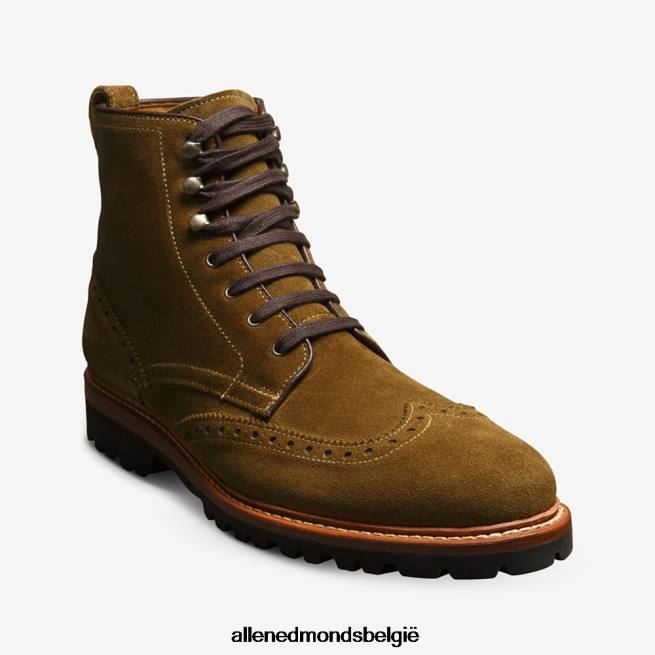 Heren Allen Edmonds astor vleugeltip laars kappertje groen HDSF45486
