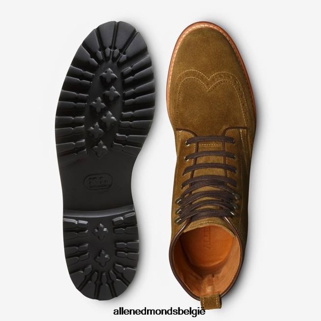 Heren Allen Edmonds astor vleugeltip laars kappertje groen HDSF45486