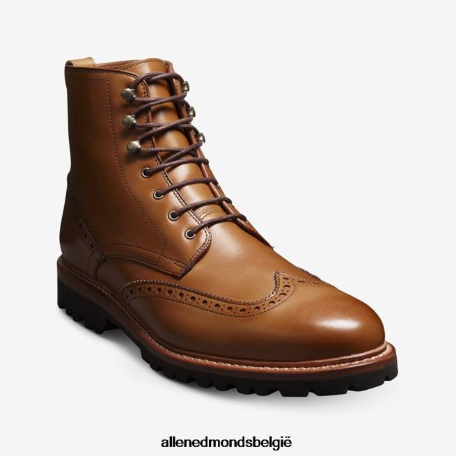 Heren Allen Edmonds astor vleugeltip laars okkernoot HDSF45147