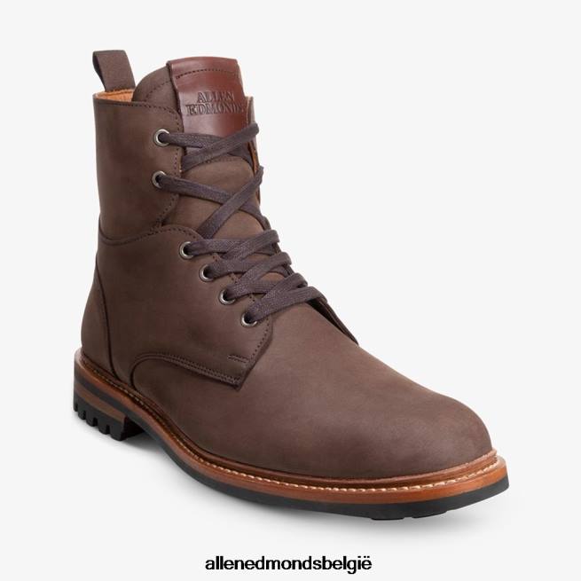 Heren Allen Edmonds chapman weerbestendige gevechtslaars bruin suède HDSF45405