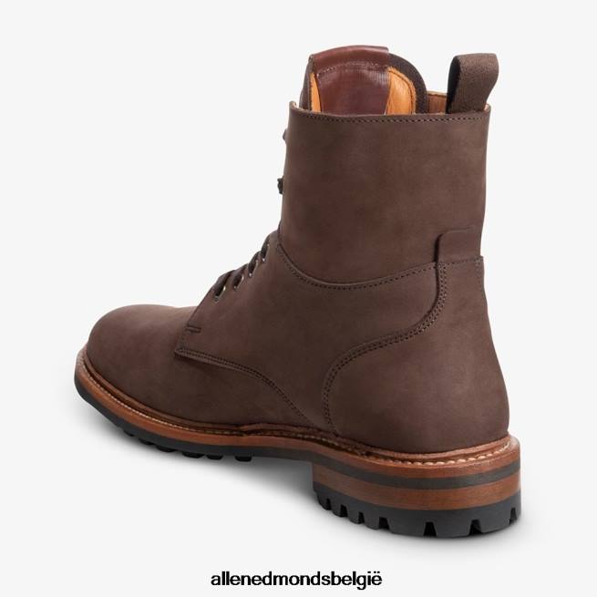 Heren Allen Edmonds chapman weerbestendige gevechtslaars bruin suède HDSF45405