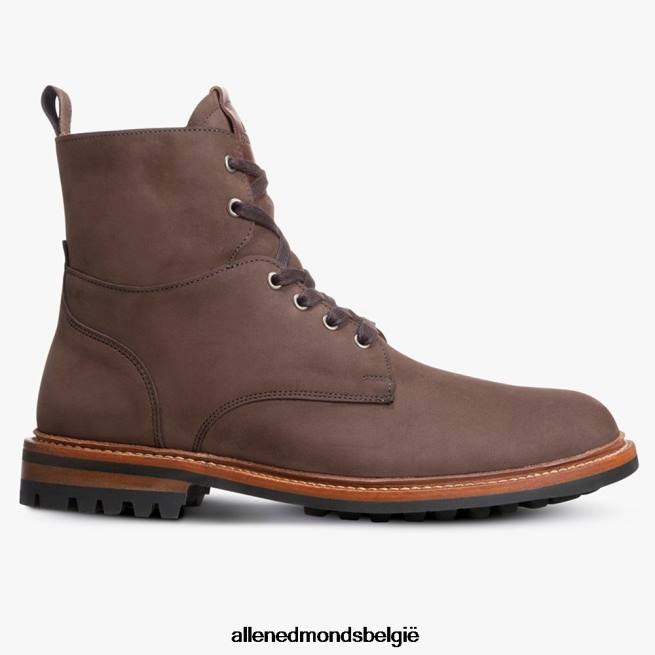 Heren Allen Edmonds chapman weerbestendige gevechtslaars bruin suède HDSF45405