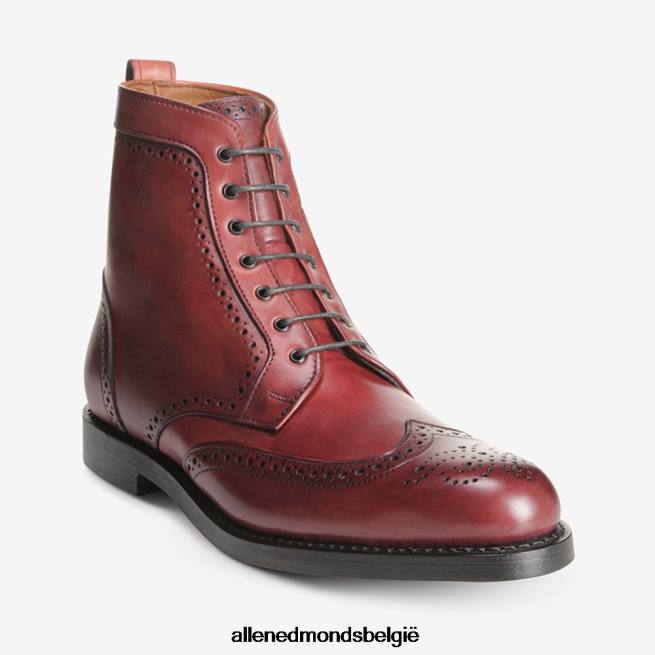 Heren Allen Edmonds dalton geklede laars met vleugeltip ossenbloed HDSF45106