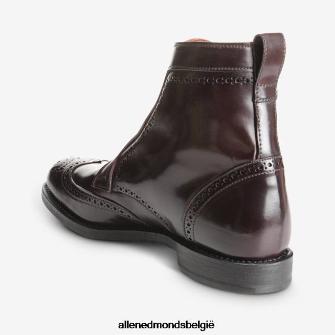 Heren Allen Edmonds dalton shell cordovan geklede laars bordeaux cordovan HDSF45479