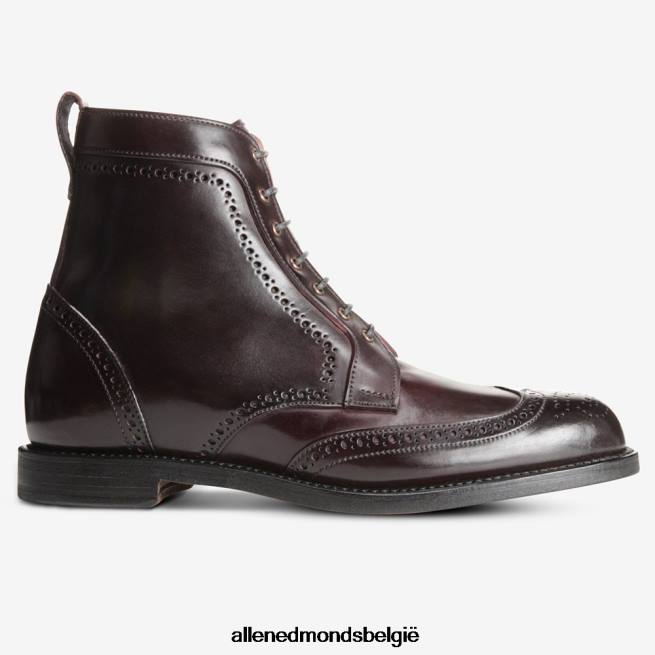Heren Allen Edmonds dalton shell cordovan geklede laars bordeaux cordovan HDSF45479