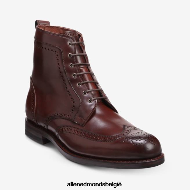 Heren Allen Edmonds dalton shell cordovan geklede laars chili cordovan HDSF45481