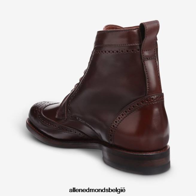 Heren Allen Edmonds dalton shell cordovan geklede laars chili cordovan HDSF45481