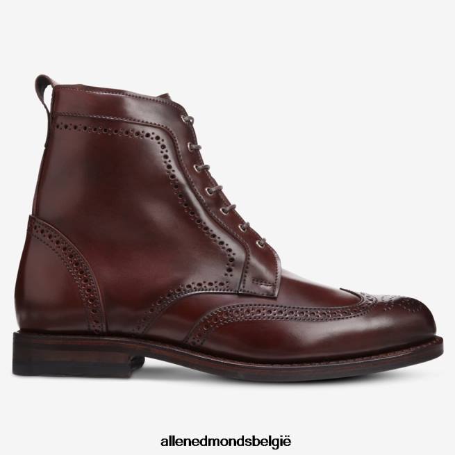 Heren Allen Edmonds dalton shell cordovan geklede laars chili cordovan HDSF45481