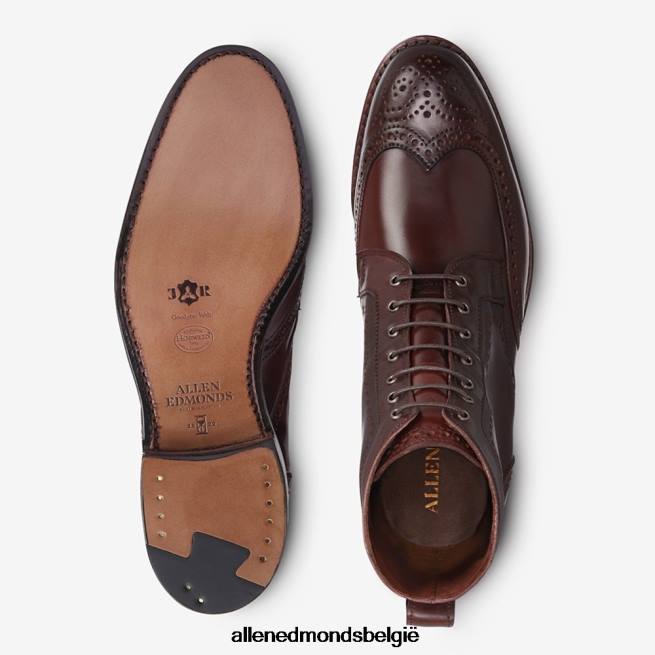 Heren Allen Edmonds dalton shell cordovan geklede laars chili cordovan HDSF45481