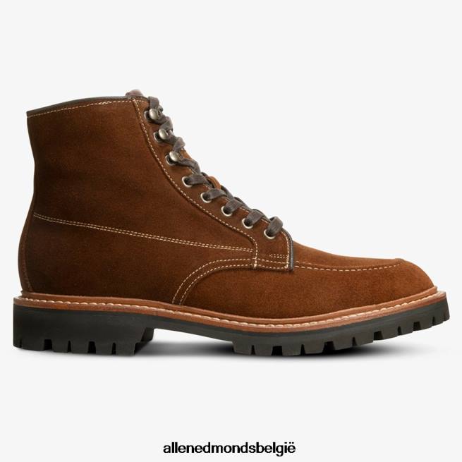 Heren Allen Edmonds freeport suède weerbestendige noppenlaars snuif bruin HDSF4585