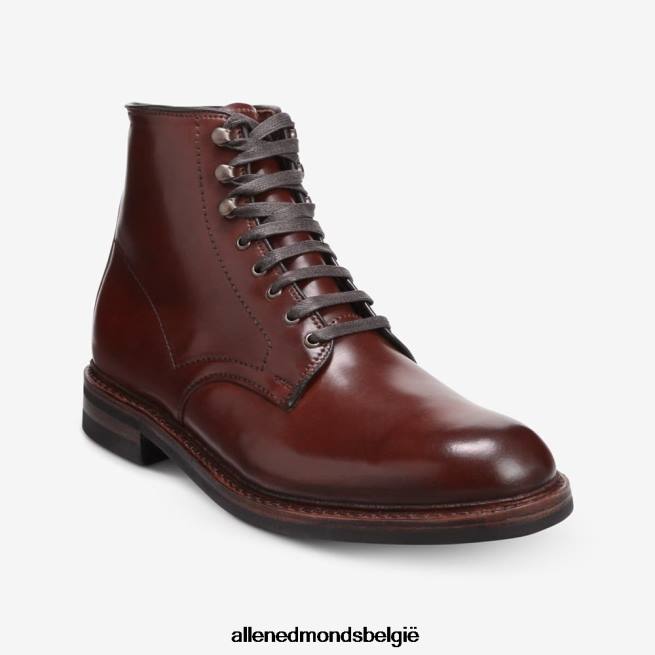 Heren Allen Edmonds higgins mill laars met shell cordovan leer chili cordovan HDSF4530