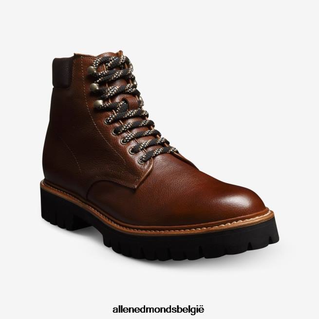 Heren Allen Edmonds higgins mill wandelschoen bruin leer HDSF45476