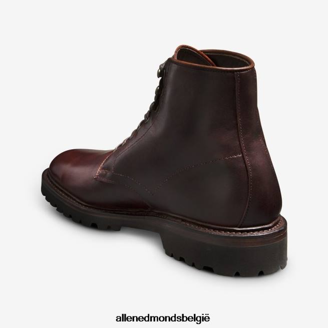 Heren Allen Edmonds higgins mill weerbestendige laars met profielzool bordeaux HDSF45261