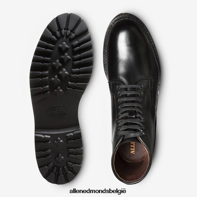 Heren Allen Edmonds higgins mill weerbestendige laars met profielzool zwart HDSF4519