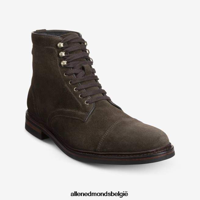 Heren Allen Edmonds landon kap-teen laars loden suède HDSF45368