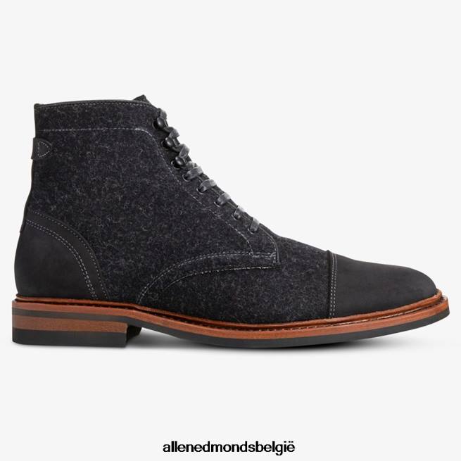 Heren Allen Edmonds landon wollen laars met kapneus grijs HDSF4565
