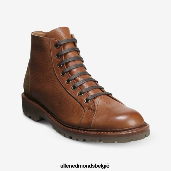 Heren Allen Edmonds ontdekking veterboot cognac HDSF45123