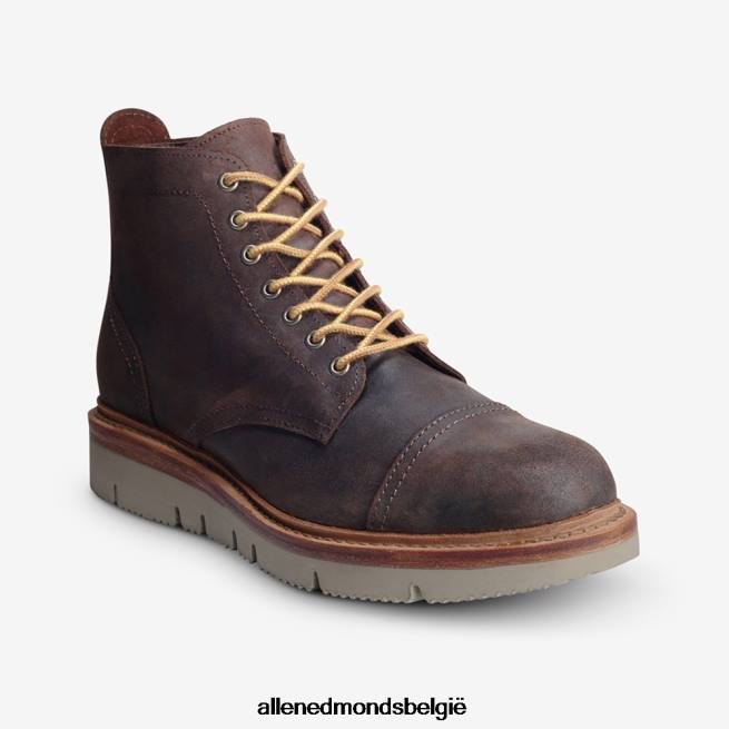Heren Allen Edmonds park city weerbestendige veterlaars snuif bruin suède HDSF45148
