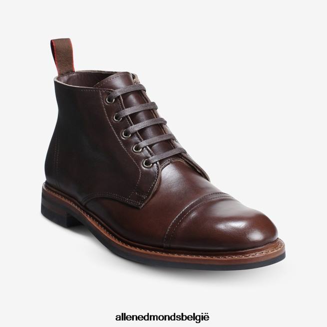 Heren Allen Edmonds patton weerbestendige cap-toe laars bruin HDSF4558