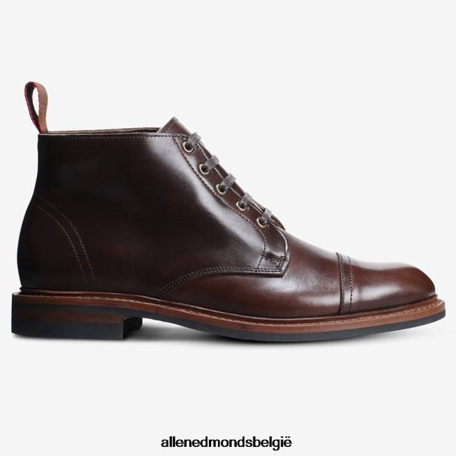 Heren Allen Edmonds patton weerbestendige cap-toe laars bruin HDSF4558