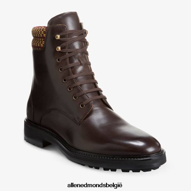 Heren Allen Edmonds safrim gevechtslaars van Armando Cabral bordeaux HDSF45128