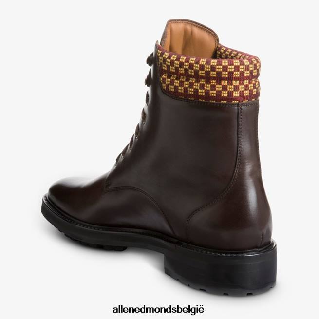 Heren Allen Edmonds safrim gevechtslaars van Armando Cabral bordeaux HDSF45128