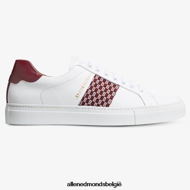 Heren Allen Edmonds Farim sneaker met veters van Armando Cabral wit HDSF45127