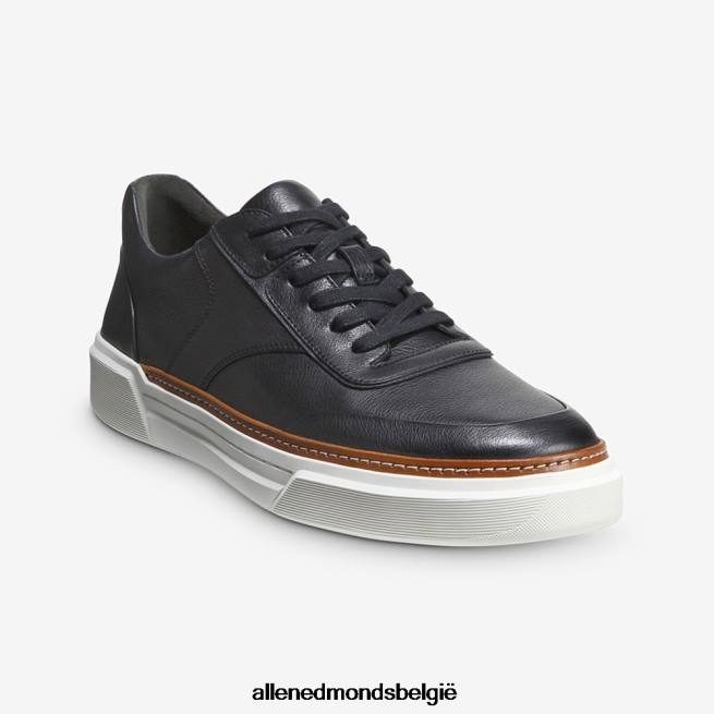 Heren Allen Edmonds burke sneaker met veters zwart HDSF4566