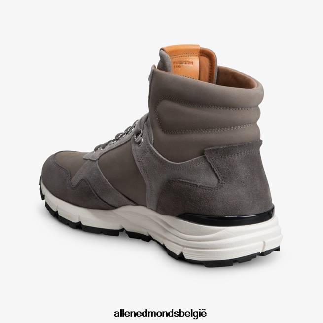 Heren Allen Edmonds canyon weerbestendige high-top wandelsneaker magneet grijs HDSF45389