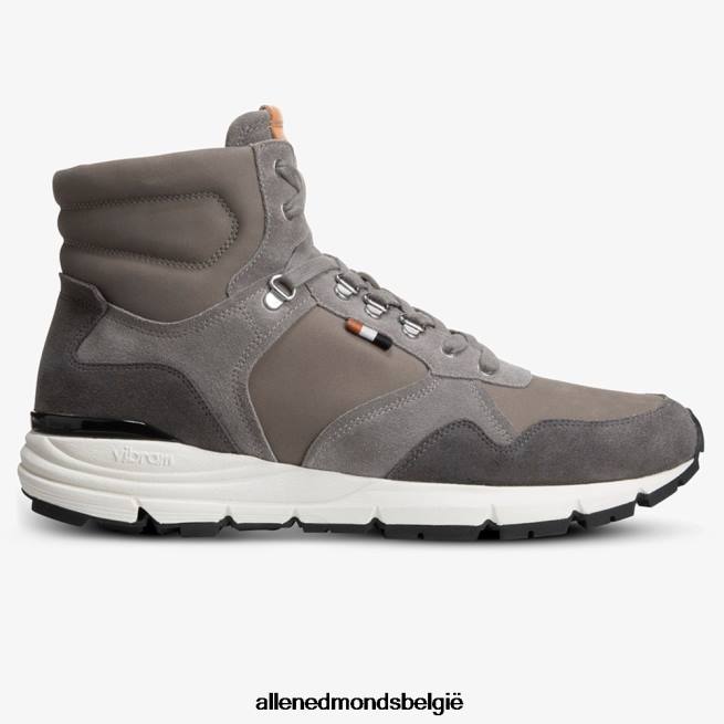 Heren Allen Edmonds canyon weerbestendige high-top wandelsneaker magneet grijs HDSF45389
