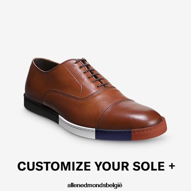 Heren Allen Edmonds park avenue oxford geklede sneaker Chili HDSF452