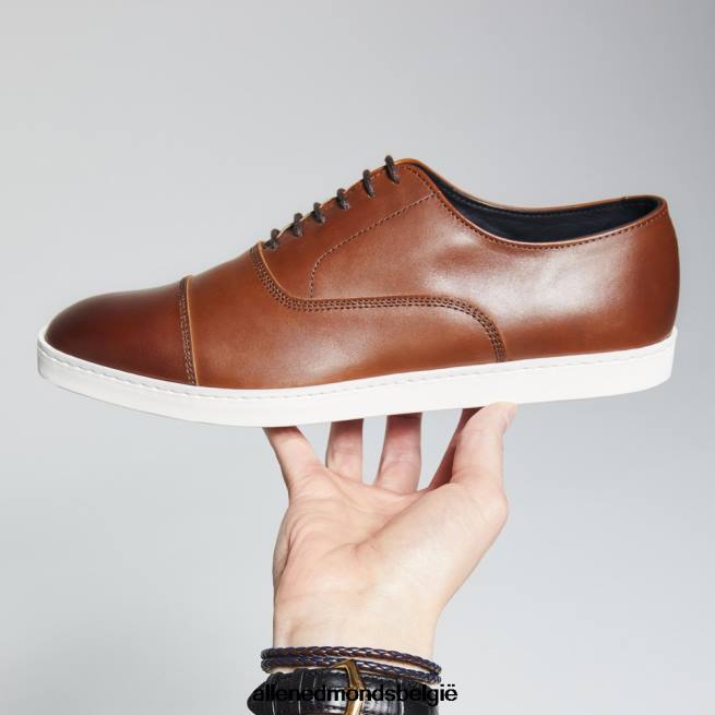 Heren Allen Edmonds park avenue oxford geklede sneaker Chili HDSF452