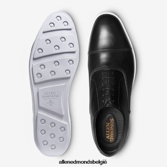 Heren Allen Edmonds park avenue oxford geklede sneaker zwart HDSF4561