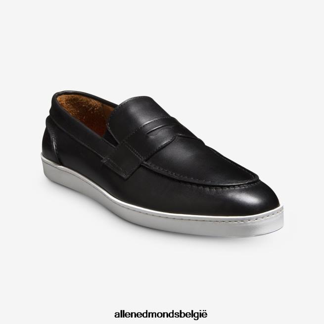 Heren Allen Edmonds randolph instap sneaker zwart HDSF45257