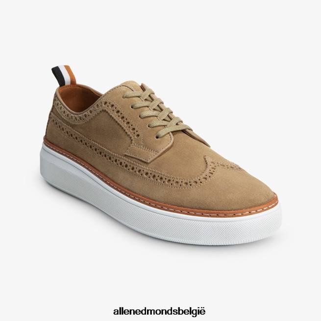 Heren Allen Edmonds tremont suede wingtip derby sneaker bot HDSF45109