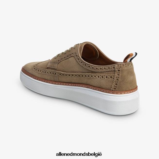 Heren Allen Edmonds tremont suede wingtip derby sneaker bot HDSF45109